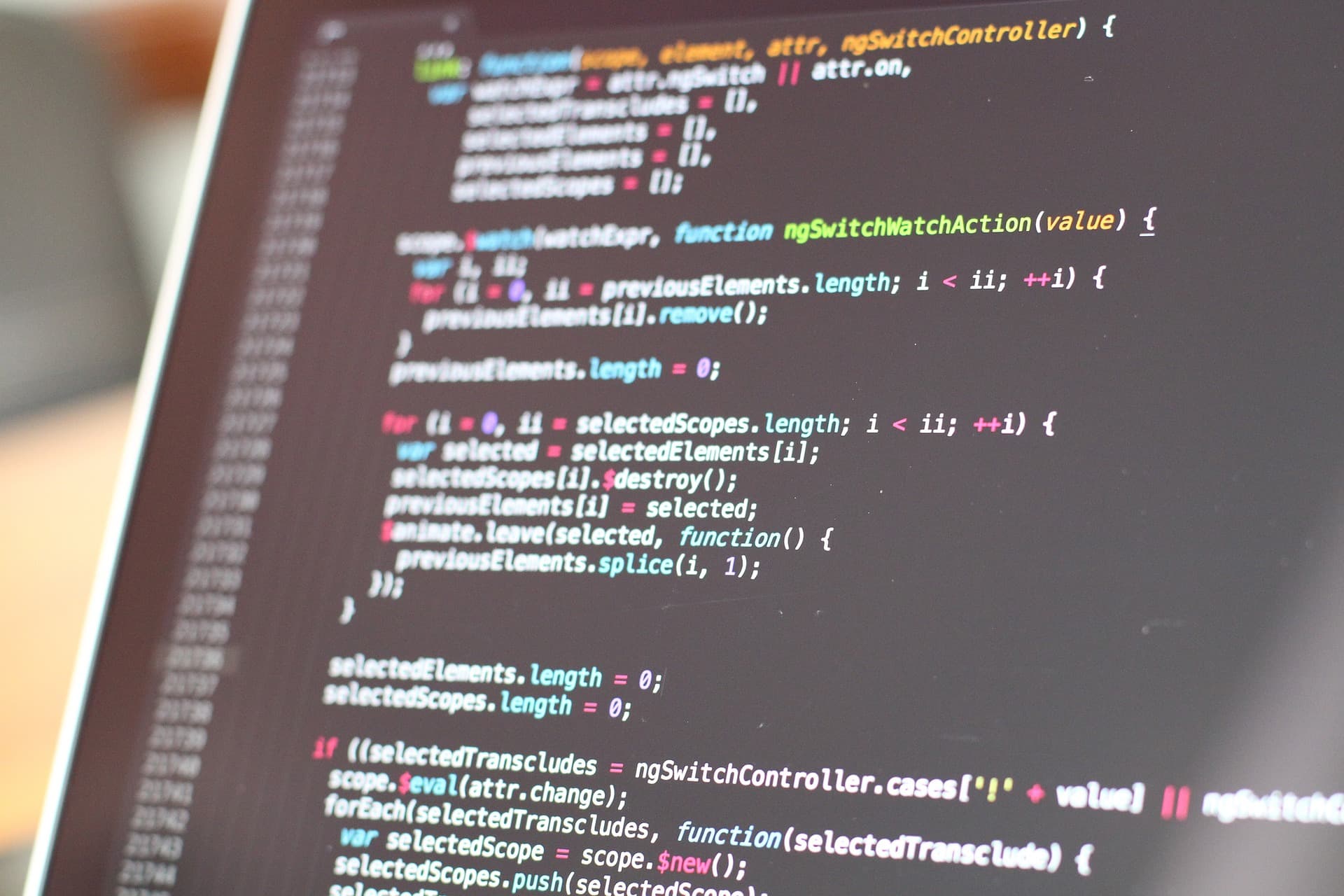 Monitor with code